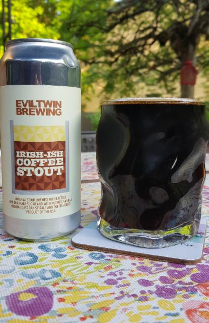 Irish-ish Coffee Stout 10.3%, Evil Twin Brewing, United States