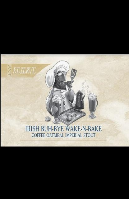 Irish Buh-Bye Wake-n-Bake 9.4%, Terrapin Beer Company, United States