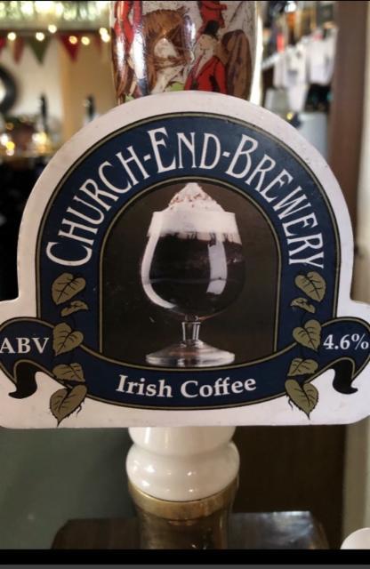 Irish Coffee 4.6%, Church End Brewery, England