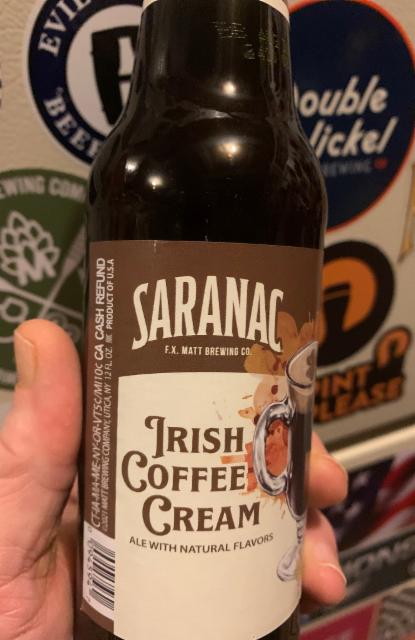 Irish Coffee Cream 5.8%, Saranac Brewery, United States