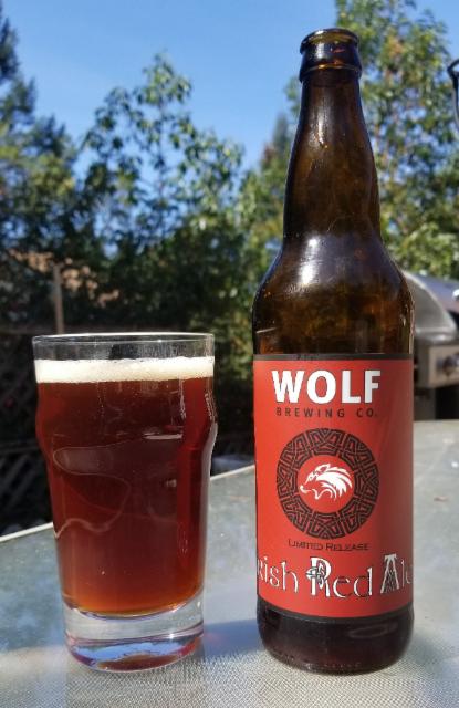 Irish Red Ale 5.8%, Wolf Brewing Company, Canada