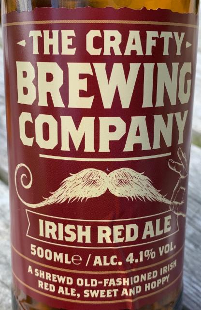 Irish Red Ale 4.1%, The Crafty Brewing Co, England