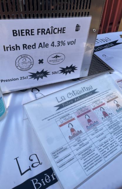 La Citadine Irish Red Ale 4.3%, La Citadine, France