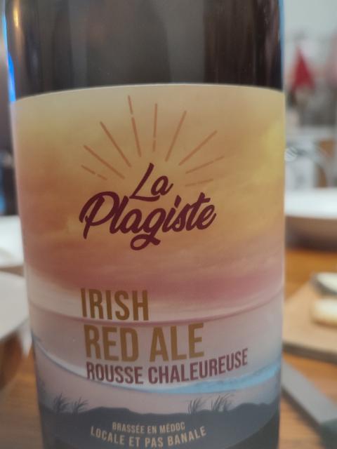 La Plagiste Irish Red Ale 5.4%, La Plagiste, France