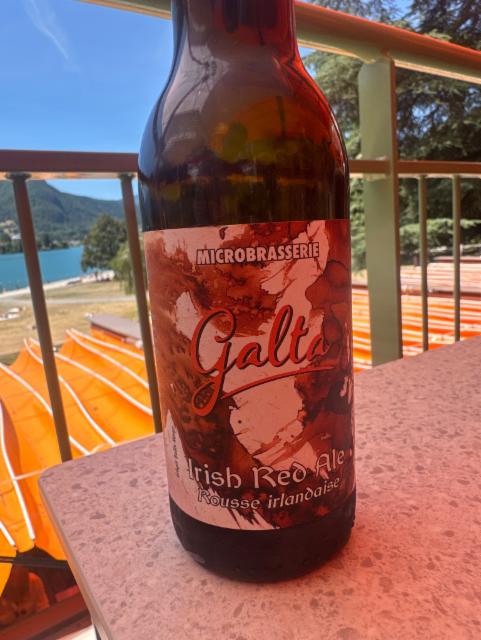 Galta Irish Red Ale 4.5%, Bières Du Galta, France