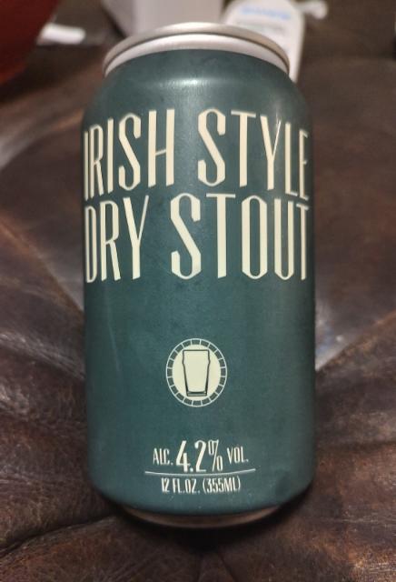 Irish Style Dry Stout 4.2%, State of Brewing, United States