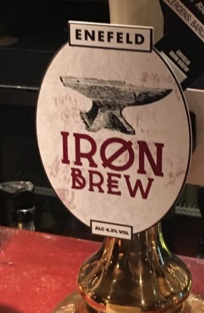 Iron Brew 4.2%, Enfield Brewery Ltd, England