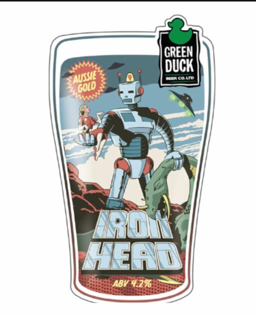 Iron Head 4.2%, Green Duck Beer Co., England
