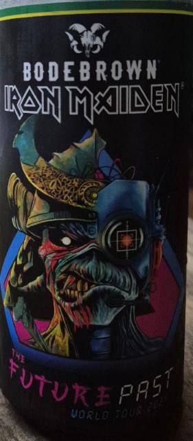 Iron Maden The Future Past 1 4.9%, Cervejaria Bodebrown, Brazil