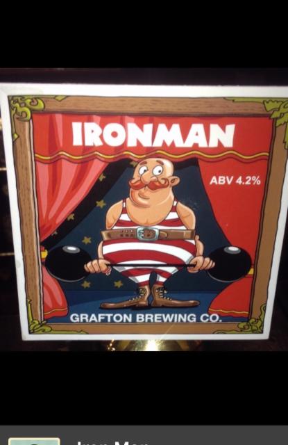 Iron Man 4.2%, Grafton Brewing Co., England