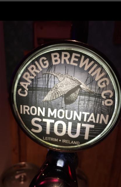 Iron Mountain Stout 4.5%, Carrig Brewing Co., Ireland