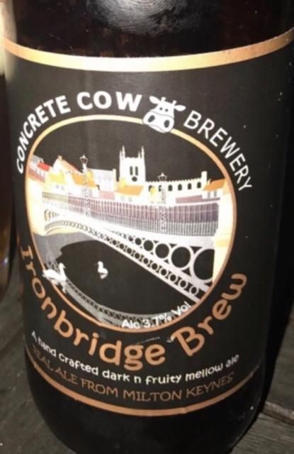 Ironbridge Brew 3.7%, Concrete Cow Brewery, England