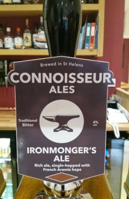 Ironmonger's Ale 4.0%, Connoisseur Ales, England