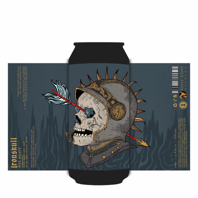Ironskull 8.2%, Holy Goat Brewing, Scotland