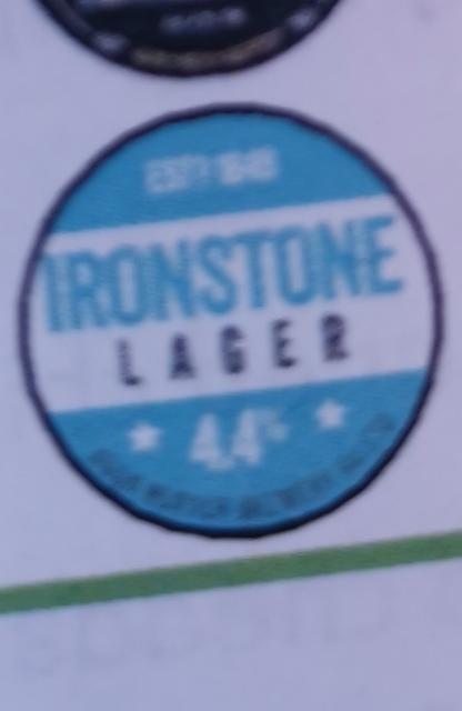 Ironstone lager 4.4%, Hook Norton Brewery, England