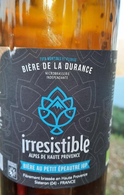 Irresistible 4.8%, Bière De La Durance, France