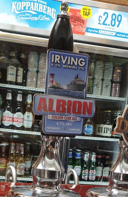 Albion 4.1%, Irving & Co. Brewers Ltd., England