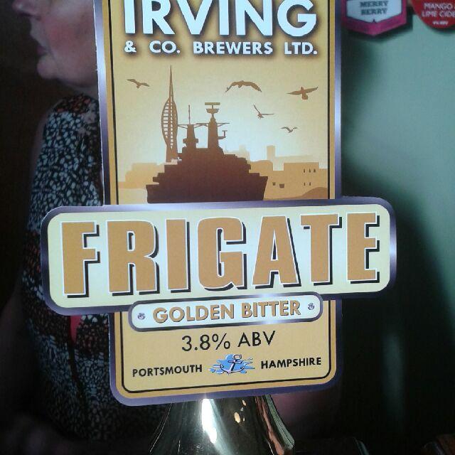 Frigate 3.8%, Irving & Co. Brewers Ltd., England