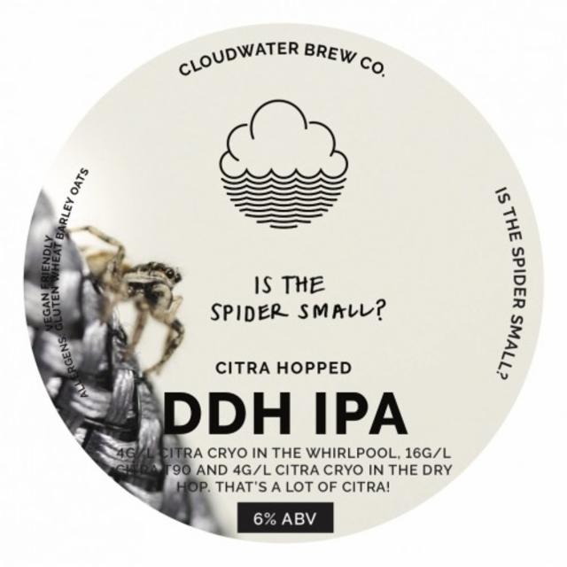Is The Spider Small? 6.0%, Cloudwater Brew Co., England