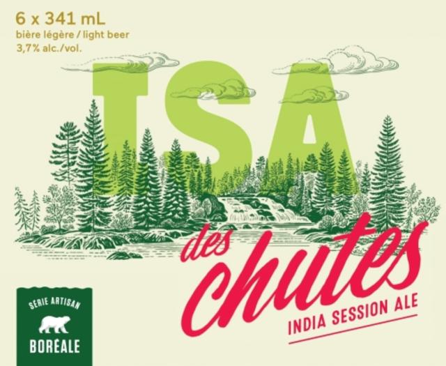 ISA Des Chutes 3.7%, Boréale - Brasseurs du Nord, Canada