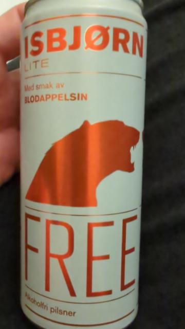 isbjørn lite blodappelsin free 0.5%, Macks Ølbryggeri, Norway
