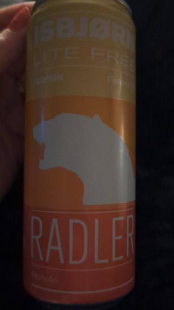 isbjørn lite free radler 0.5%, Macks Ølbryggeri, Norway