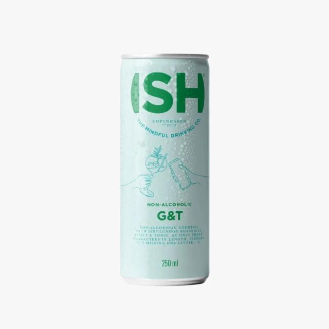 ISH Non-Alcoholic G&T 0.0%, ISH Spirits, Denmark
