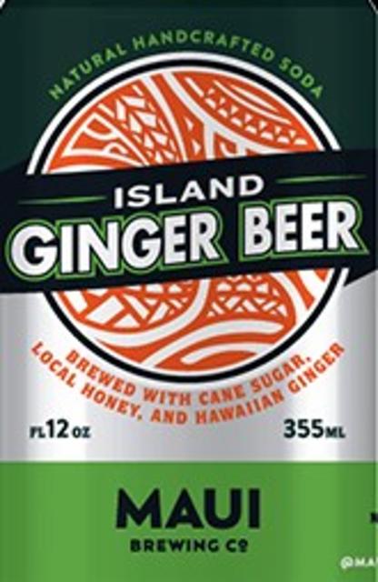 Island Ginger Beer 0.0%, Maui Brewing Company, United States