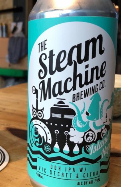 Island Hopper 7.4%, The Steam Machine Brewing Co., England