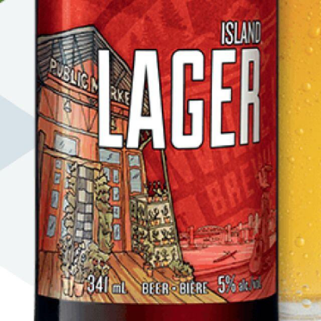 Island Lager 5.0%, Granville Island Brewing (Molson Coors), Canada