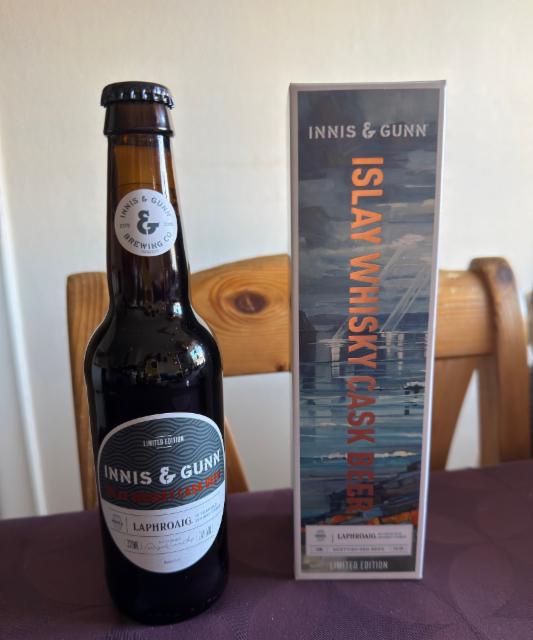 Islay Whisky Cask Beer Laphroaig Limited Edition 7.4%, Innis & Gunn, Scotland