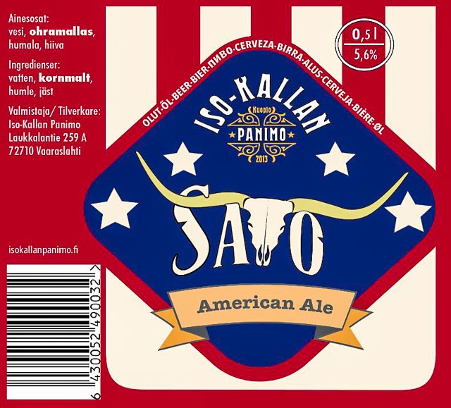 Savo American Ale 5.6 %, Iso-Kallan Panimo, Finland