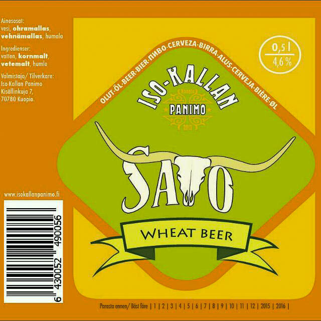 Savo Wheat Beer 4.6%, Iso-Kallan Panimo, Finland