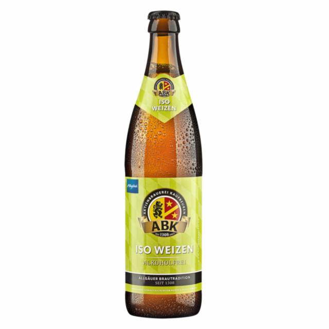 Iso Weizen Alkoholfrei 0.5%, ABK Aktienbrauerei Kaufbeuren, Germany