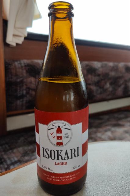 Isokari lager 5.2%, Kakola Brewing Company, Finland