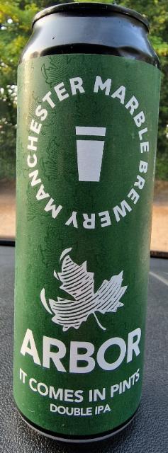 it comes in pints 8.0%, Arbor Ales, England