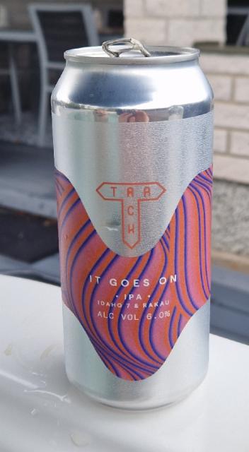 it goes on 6.0%, Track Brewing Co., England