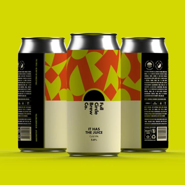 It has the juice 5.8%, Full Circle Brew Co., England
