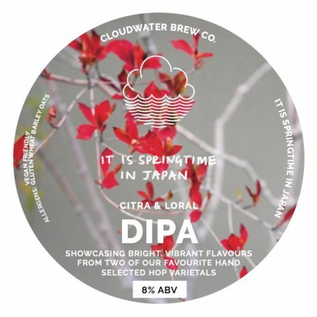 It Is Springtime In Japan 8.0%, Cloudwater Brew Co., England