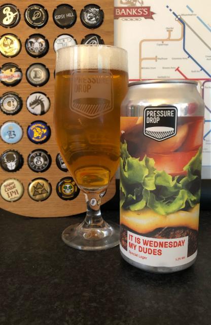 It is Wednesday my dudes 5.2%, Pressure Drop Brewing (UK), England