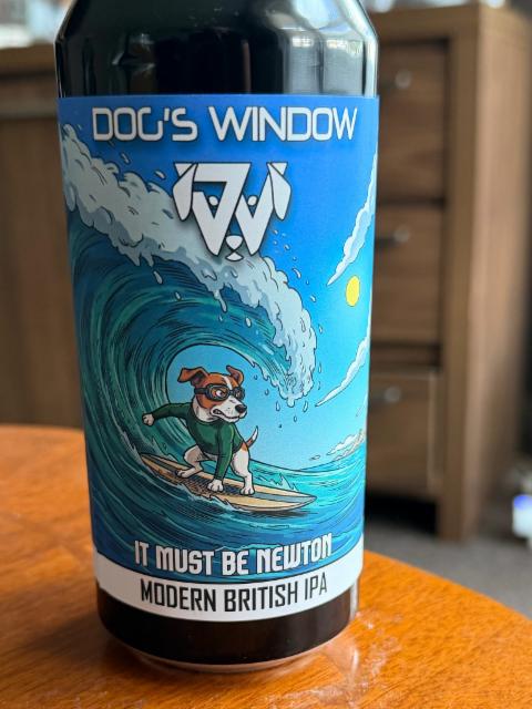 It Must Be Newton 4.6%, Dog's Window Brewery, Wales
