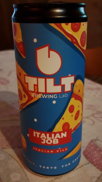 italian job 5.0%, TILT brewing lab, Italy
