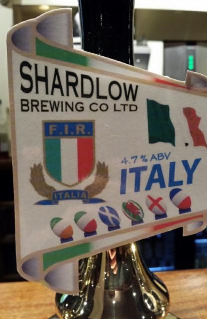 Italy 4.7%, Shardlow Brewing, England
