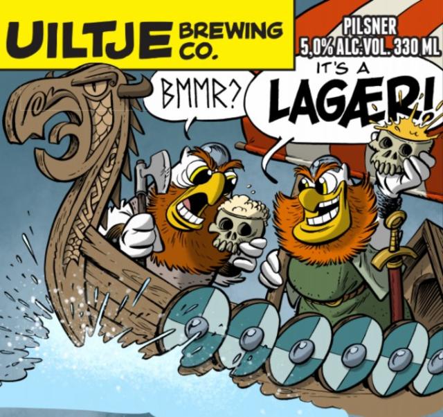 It's A Lagær! 5.0%, Uiltje Brewing Co, Netherlands