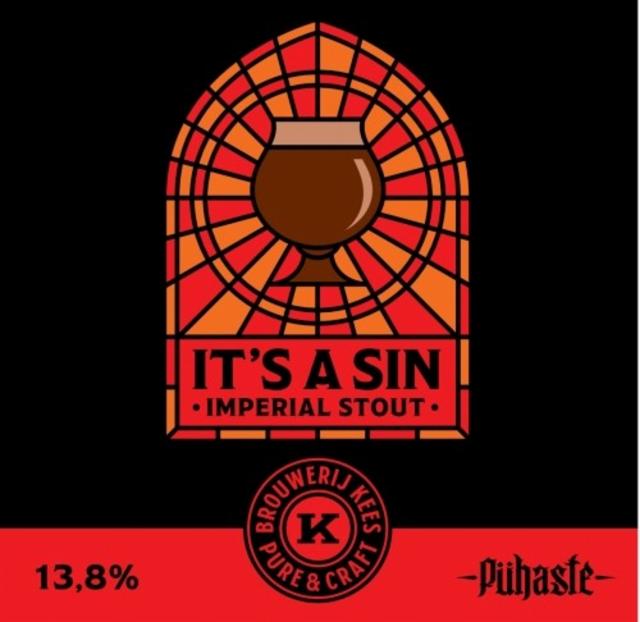 It's A Sin 13.8%, Brouwerij Kees, Netherlands