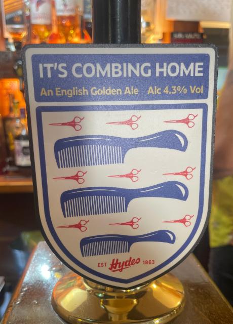 It's combing home 4.3%, Hydes Salford, England