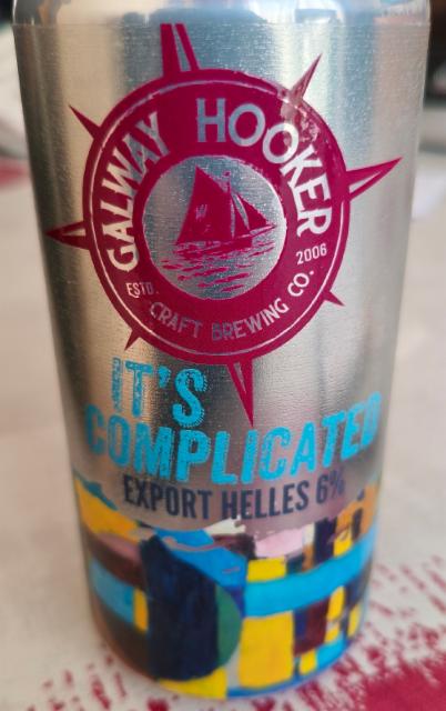It's Complicated 6.0%, Galway Hooker Brewery, Ireland