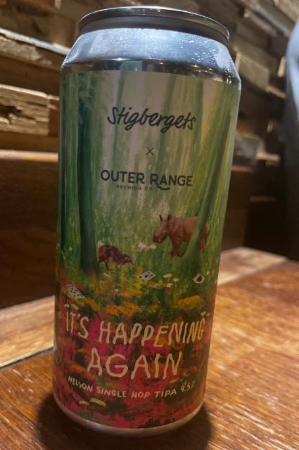 It's happening again 9.5%, Stigbergets Bryggeri, Sweden