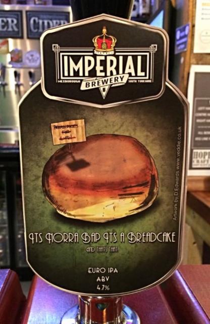 It's Nora Bap It's A Breadcake 4.7%, Imperial Brewery, England