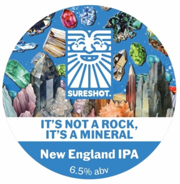 It's Not a Rock, it's a Mineral 6.5%, Sureshot Brewing, England